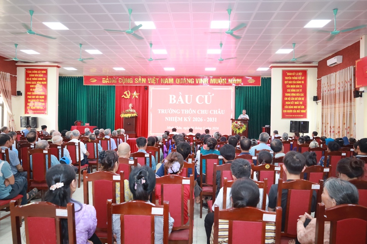 Xã Minh Châu tổ chức thành công bầu cử Trưởng thôn nhiệm kỳ 2026 – 2031- Ảnh 7.