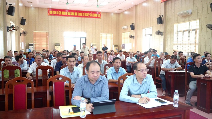 An Khánh lấy ý kiến tổ chức, cá nhân và cộng đồng dân cư về phương án quy hoạch tổng mặt bằng tỷ lệ 1/500 hai dự án Xây dựng hạ tầng kỹ thuật đất dịch vụ- Ảnh 2.
