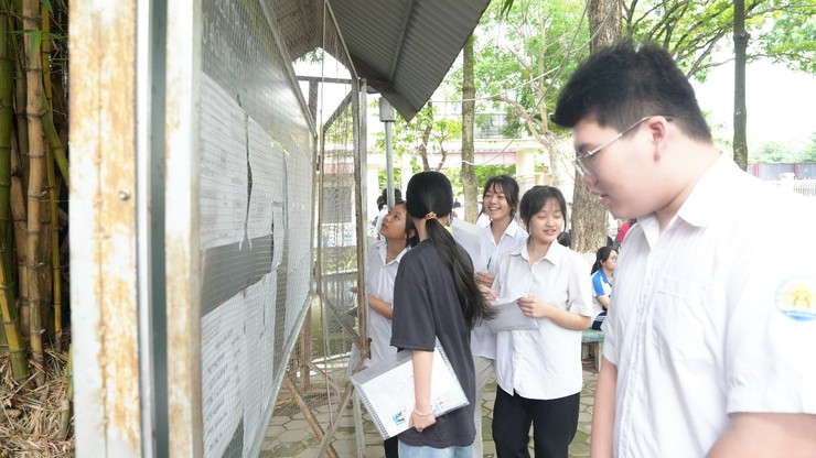 1102 thí sinh dự thi vào lớp 10 công lập tại 2 điểm thi xã An Khánh- Ảnh 1.
