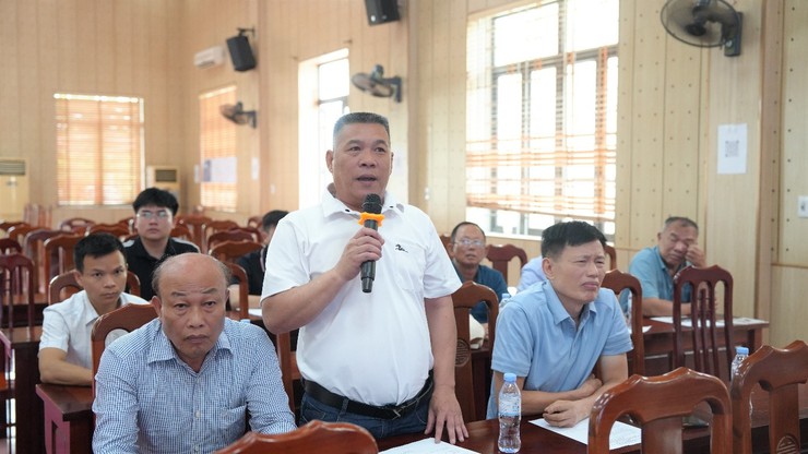 An Khánh lấy ý kiến tổ chức, cá nhân và cộng đồng dân cư về phương án quy hoạch tổng mặt bằng tỷ lệ 1/500 hai dự án Xây dựng hạ tầng kỹ thuật đất dịch vụ- Ảnh 6.
