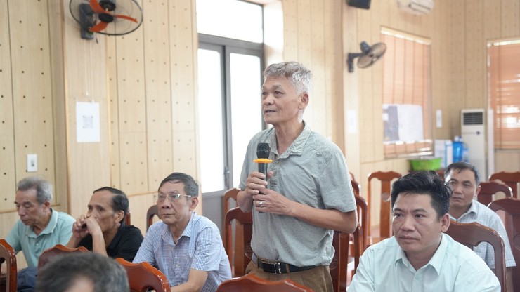 An Khánh lấy ý kiến tổ chức, cá nhân và cộng đồng dân cư về phương án quy hoạch tổng mặt bằng tỷ lệ 1/500 hai dự án Xây dựng hạ tầng kỹ thuật đất dịch vụ- Ảnh 8.