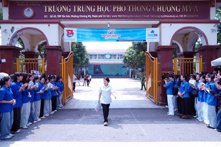 Kỳ thi tuyển sinh vào lớp 10 THPT trên địa bàn phường Chương Mỹ kết thúc an toàn, nghiêm túc, hiệu quả- Ảnh 10.