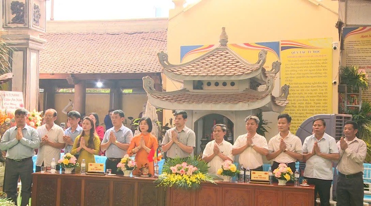 Trang nghiêm Đại lễ Phật đản Phật lịch 2570 tại chùa Hiển Quang- Ảnh 2.
