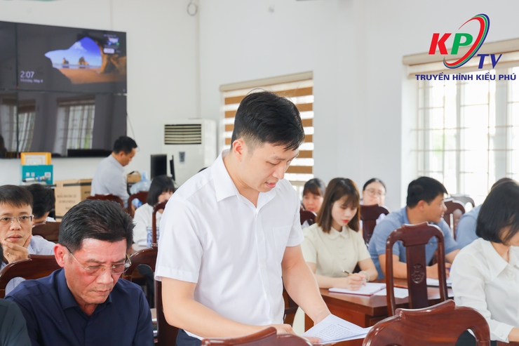 Chi bộ Phòng Kinh tế xã Kiều Phú tổ chức sinh hoạt thường kỳ tháng 5 năm 2026- Ảnh 3.