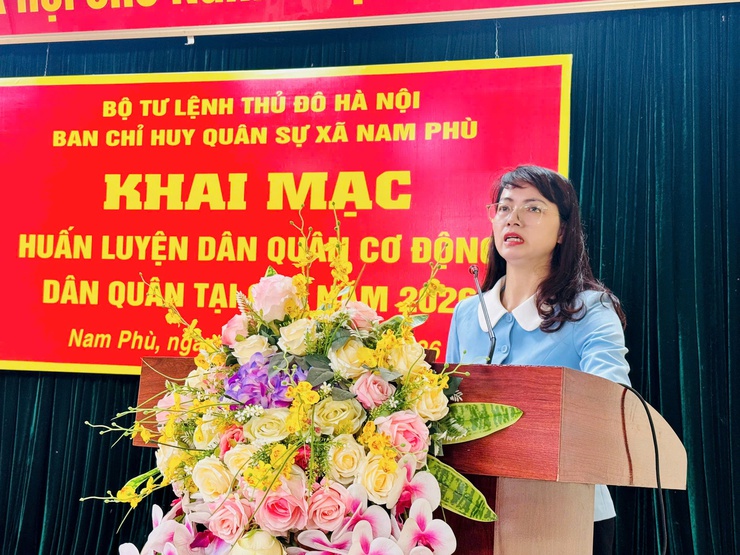 Nam Phù: Nâng cao chất lượng Dân quân tự vệ, đáp ứng yêu cầu nhiệm vụ trong tình hình mới- Ảnh 5.