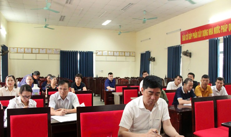 Tuyên truyền, vận động kiểm đếm phục vụ GPMB Khu Công nghệ cao Hòa Lạc- Ảnh 1.