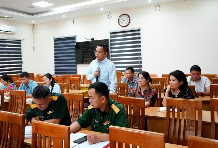 SƠN TÂY HỌP GIAO BAN THƯỜNG TRỰC UBND PHƯỜNG VỚI CÁC PHÒNG CHUYÊN MÔN, ĐƠN VỊ TRỰC THUỘC- Ảnh 6.