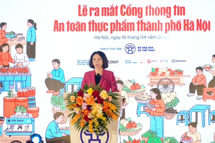 Ra mắt cổng thông tin An toàn thực phẩm thành phố Hà Nội - Ảnh 1.