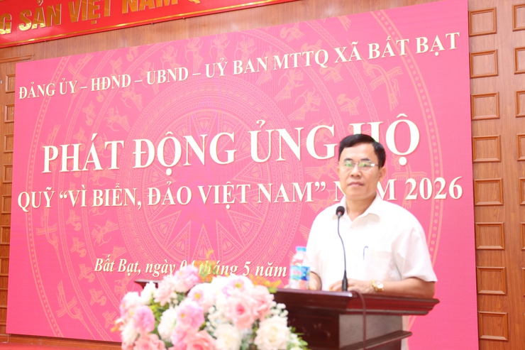 Đảng ủy- HĐND - UBND – UB MTTQ Việt Nam xã Bất Bạt  tổ chức lễ chào cờ và sinh hoạt chính trị dưới cờ- Ảnh 3.