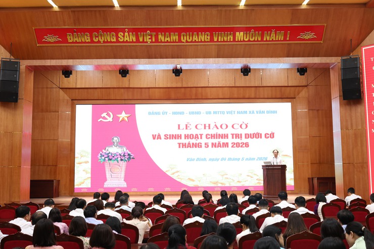 XÃ VÂN ĐÌNH ĐÁNH GIÁ KẾT QUẢ THỰC HIỆN NHIỆM VỤ THÁNG 4, TRIỂN KHAI NHIỆM VỤ TRỌNG TÂM THÁNG 5 NĂM 2026- Ảnh 5.