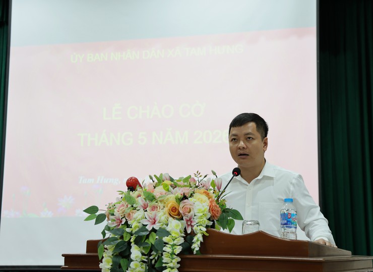 Siết kỷ cương, tăng tốc hành động: Tam Hưng quyết liệt triển khai nhiệm vụ tháng 5/2026- Ảnh 6.