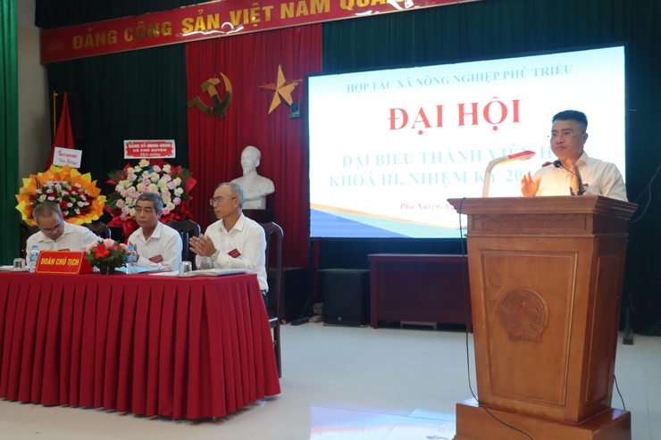 Đại hội Đại biểu thành viên Hợp tác xã nông nghiệp Phú Triều khóa III, nhiệm kỳ 2026 – 2031- Ảnh 4.