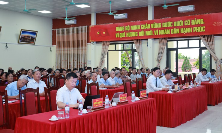 Xã Minh Châu tổ chức hội nghị tuyên truyền, phổ biến giáo dục pháp luật năm 2026.- Ảnh 2.