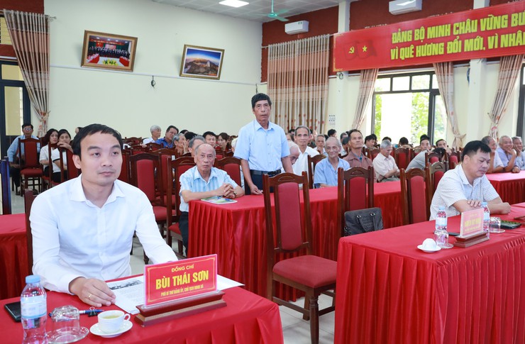 Xã Minh Châu tổ chức hội nghị tuyên truyền, phổ biến giáo dục pháp luật năm 2026.- Ảnh 3.