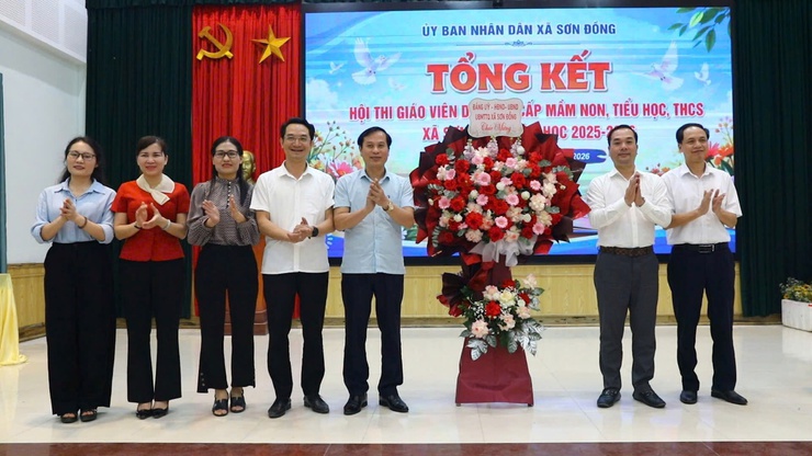 Hội nghị tổng kết Hội thi Giáo viên dạy giỏi năm học 2025 - 2026- Ảnh 1.