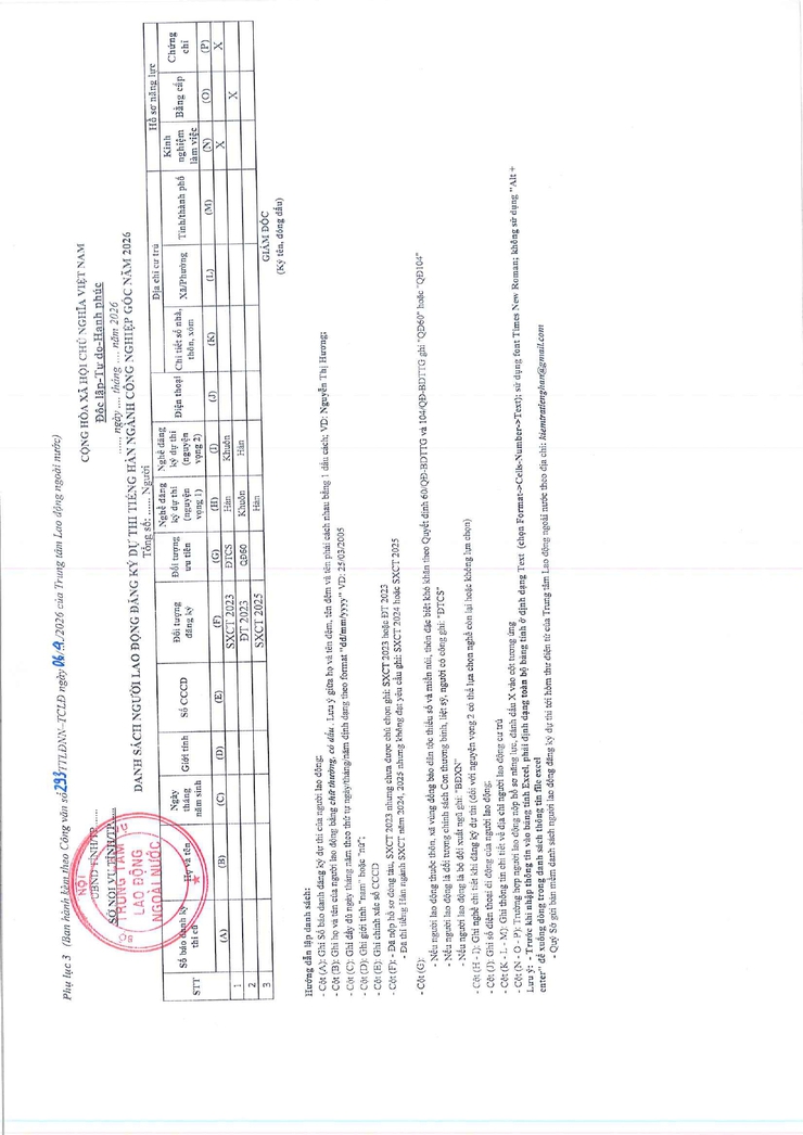 Công văn về việc phối hợp tổ chức tuyển chọn người lao động trong ngành công nghiệp gốc theo chương trình EPS năm 2026- Ảnh 10.