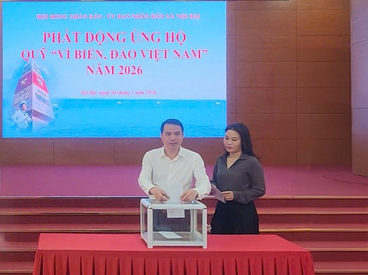 HĐND - UBND xã Nội Bài tổ chức Lễ chào cờ tháng 5/2026- Ảnh 9.