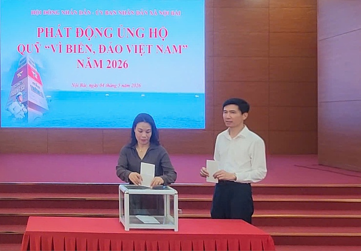 HĐND - UBND xã Nội Bài tổ chức Lễ chào cờ tháng 5/2026- Ảnh 5.