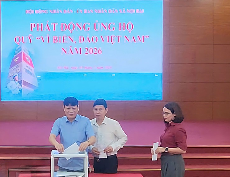HĐND - UBND xã Nội Bài tổ chức Lễ chào cờ tháng 5/2026- Ảnh 6.