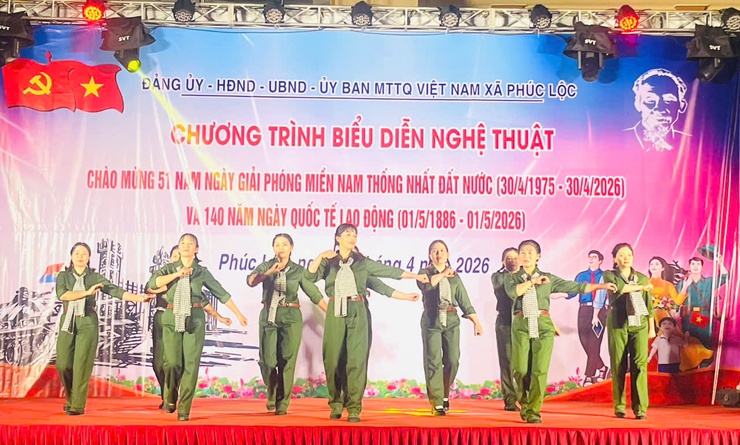 Phúc Lộc: Rộn ràng đêm văn nghệ kỷ niệm 51 năm Ngày Giải phóng miền Nam- Ảnh 9.