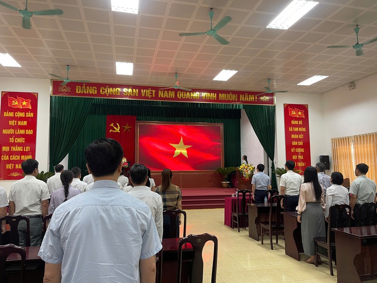 Siết kỷ cương, tăng tốc hành động: Tam Hưng quyết liệt triển khai nhiệm vụ tháng 5/2026- Ảnh 1.