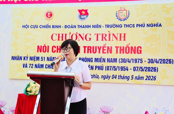 Thắp lửa truyền thống cách mạng cho học sinh THCS Phú Nghĩa qua những câu chuyện lịch sử sống động- Ảnh 7.