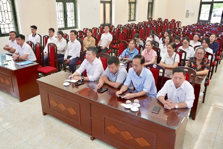Tập huấn phòng, chống tác hại thuốc lá trên địa bàn xã Thiên Lộc- Ảnh 6.