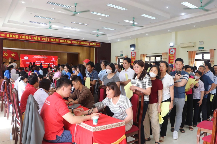 Xã Bất Bạt tổ chức Ngày hội hiến máu tình nguyện đợt 1 năm 2026- Ảnh 2.