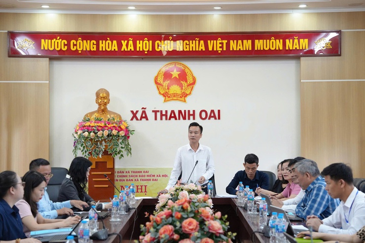 ĐOÀN KIỂM TRA LIÊN NGÀNH SỐ 03 THÀNH PHỐ KIỂM TRA CÔNG TÁC AN TOÀN THỰC PHẨM tại 4 xã Thanh Oai, Tam Hưng, Bình Minh, Dân Hòa- Ảnh 8.