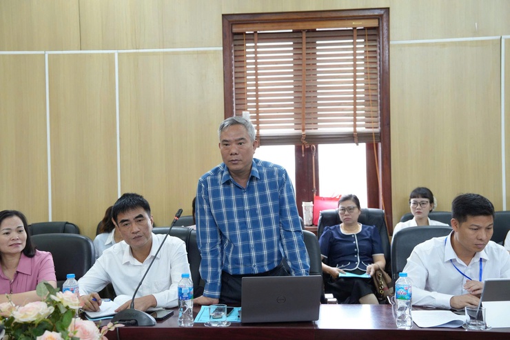 ĐOÀN KIỂM TRA LIÊN NGÀNH SỐ 03 THÀNH PHỐ KIỂM TRA CÔNG TÁC AN TOÀN THỰC PHẨM tại 4 xã Thanh Oai, Tam Hưng, Bình Minh, Dân Hòa- Ảnh 4.