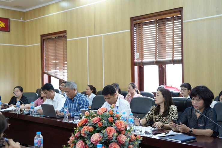 ĐOÀN KIỂM TRA LIÊN NGÀNH SỐ 03 THÀNH PHỐ KIỂM TRA CÔNG TÁC AN TOÀN THỰC PHẨM tại 4 xã Thanh Oai, Tam Hưng, Bình Minh, Dân Hòa- Ảnh 9.