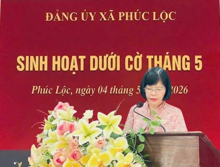 Xã Phúc Lộc tổ chức sinh hoạt dưới cờ đầu tháng 5/2026- Ảnh 5.