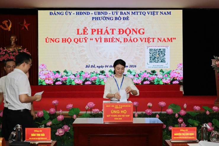 LỄ SINH HOẠT DƯỚI CỜ THÁNG 5 CƠ QUAN ĐẢNG ỦY VÀ CƠ QUAN HĐND-UBND PHƯỜNG BỒ ĐỀ.- Ảnh 3.
