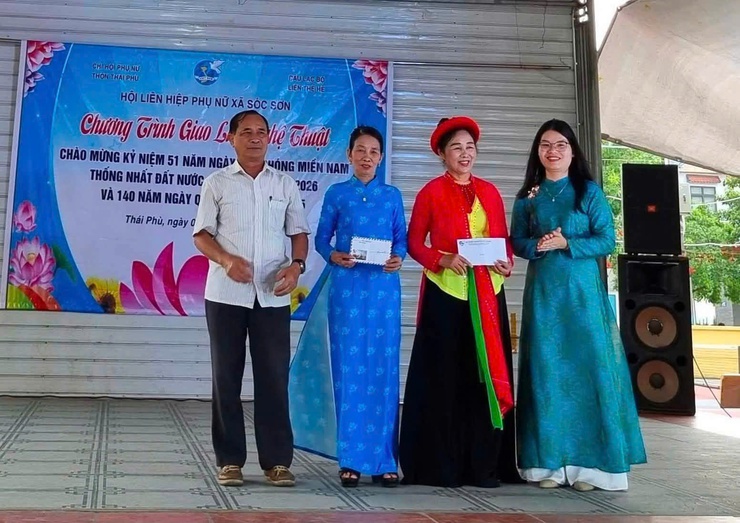 PHỤ NỮ SÓC SƠN SÔI NỔI THI ĐUA CHÀO MỪNG CÁC NGÀY LỄ LỚN- Ảnh 4.