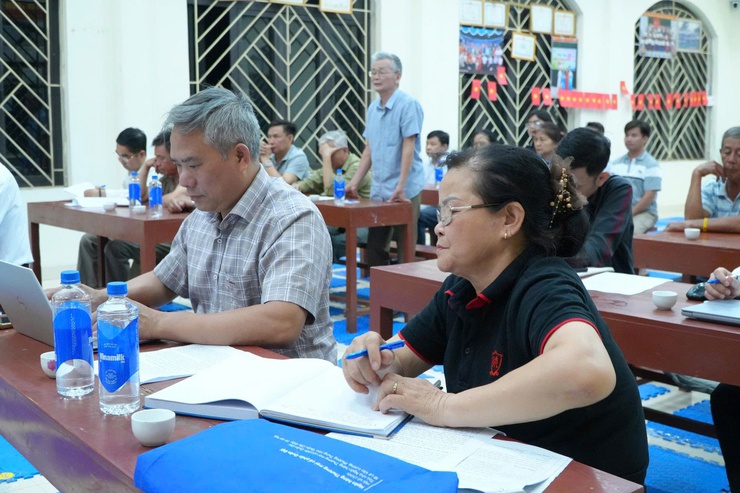 PHÓ BÍ THƯ THƯỜNG TRỰC ĐẢNG UỶ HOÀNG QUỐC ĐẠT DỰ SINH HOẠT CHI BỘ THÔN NGÔ ĐỒNG- Ảnh 3.