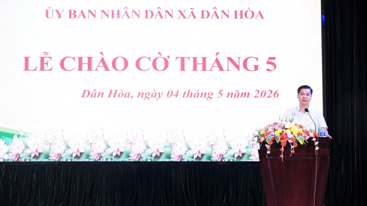 DÂN HÒA: DÂN HOÀ SINH HOẠT CHÍNH TRỊ DƯỚI CỜ THÁNG 5 – QUYẾT LIỆT HÀNH ĐỘNG, NÂNG CAO HIỆU QUẢ NHIỆM VỤ.- Ảnh 1.
