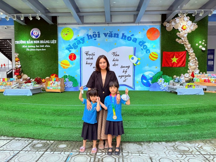 Trường Mầm non Hoàng Liệt tổ chức Ngày hội Văn hóa đọc năm 2026 Lan tỏa tri thức, nuôi dưỡng tâm hồn trong kỷ nguyên số
- Ảnh 2.