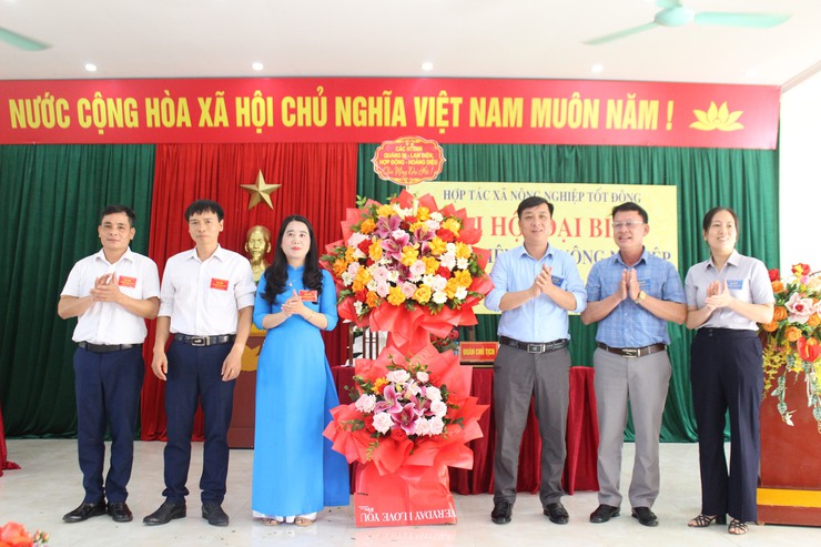 Đại hội Hợp tác xã Nông nghiệp Tốt Động nhiệm kỳ 2026 - 2031 thành công tốt đẹp- Ảnh 2.