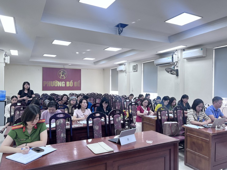 TỔ CHỨC GIAO BAN GIẢI QUYẾT ĐIỂM NGHẼN VỀ AN TOÀN THỰC PHẨM TRÊN ĐỊA BÀN PHƯỜNG BỒ ĐỀ- Ảnh 3.