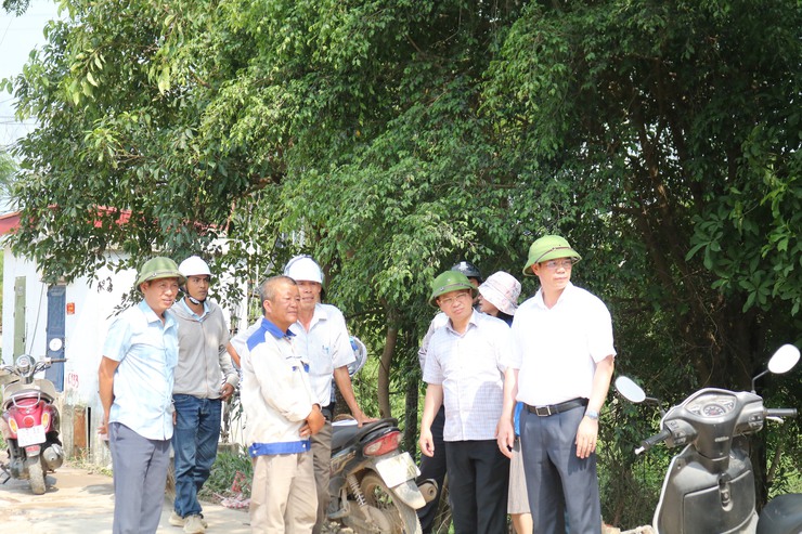 Xã Quảng Bị kiểm tra tiến độ thực hiện các dự án trên địa bàn- Ảnh 4.