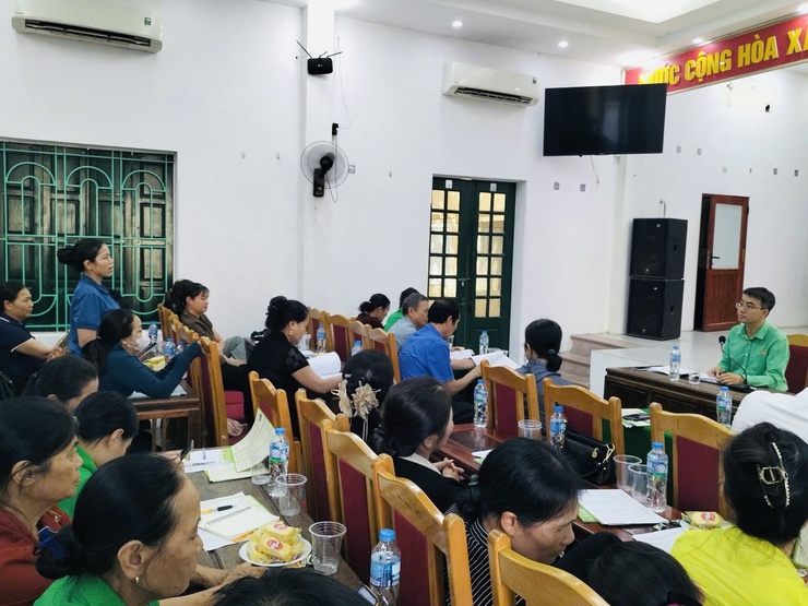 Hội Nông dân Thư Lâm xây dựng Chi hội số thích ứng đô thị hóa- Ảnh 1.