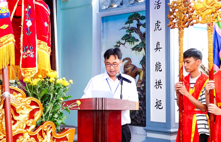 Vĩnh Mộ rộn ràng Lễ hội truyền thống tưởng nhớ Quỳnh Hoa Thánh Mẫu- Ảnh 6.