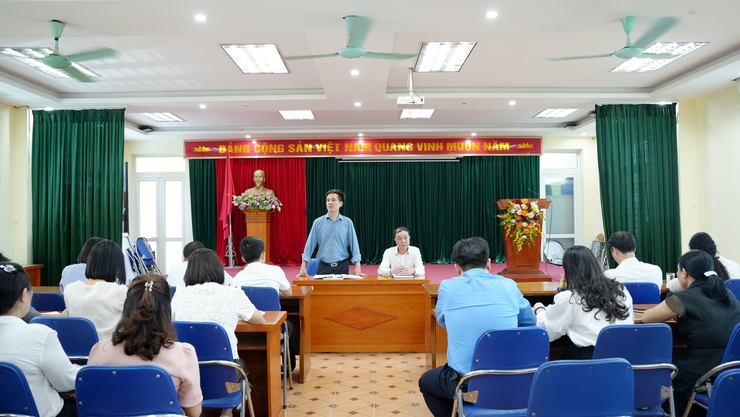 Hội nghị triển khai kế hoạch giám sát các khoản thu và công tác bán trú trong trường học năm 2026- Ảnh 1.