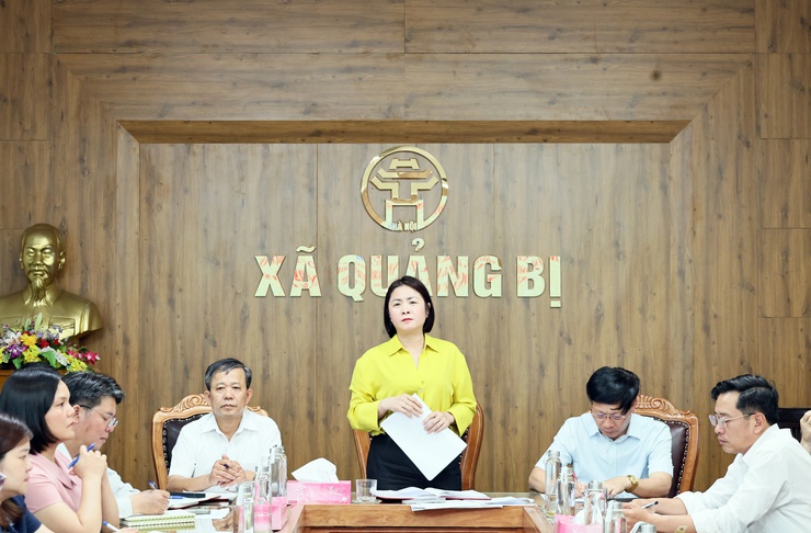 UBND xã Quảng Bị: Họp Ban chỉ đạo thi và tuyển sinh năm học 2026-2027- Ảnh 1.