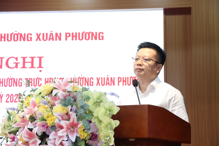 Hội nghị giao ban tháng 5/2026 của HĐND phường Xuân Phương khóa II, nhiệm kỳ 2026–2031- Ảnh 2.