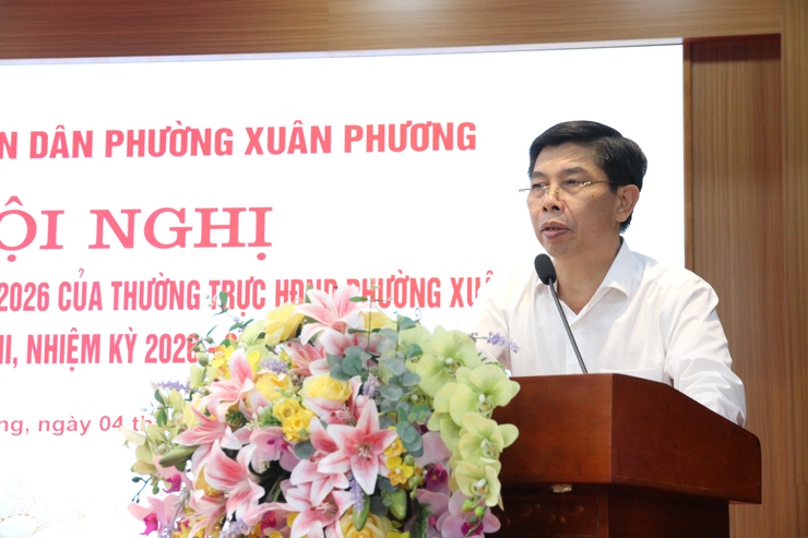 Hội nghị giao ban tháng 5/2026 của HĐND phường Xuân Phương khóa II, nhiệm kỳ 2026–2031- Ảnh 10.