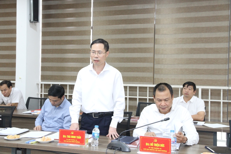Hiệp hội Khoa học Hành chính Việt Nam khảo sát, trao đổi kết quả trong quá trình thực hiện chính quyền 02 cấp tại phường Xuân Phương - Ảnh 12.