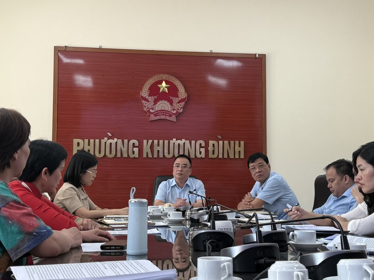 Khương Đình: Triển khai kế hoạch giải phóng mặt bằng dự án hồ Rẻ Quạt- Ảnh 4.