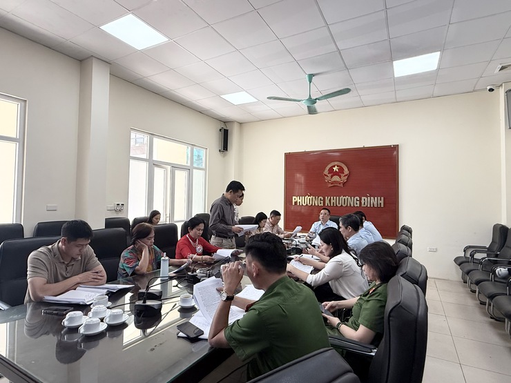 Khương Đình: Triển khai kế hoạch giải phóng mặt bằng dự án hồ Rẻ Quạt- Ảnh 3.