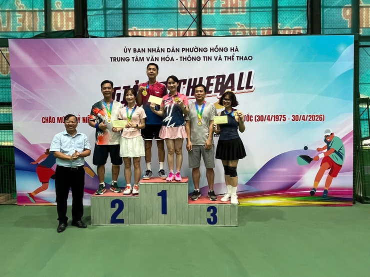 SÔI NỔI GIẢI PICKLEBALL MỞ RỘNG PHƯỜNG HỒNG HÀ LẦN THỨ 2 NĂM 2026: KHẲNG ĐỊNH VỊ THẾ “CÁI NÔI” THỂ THAO MỚI CỦA THỦ ĐÔ- Ảnh 5.